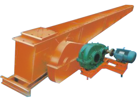 Schraper transportband
